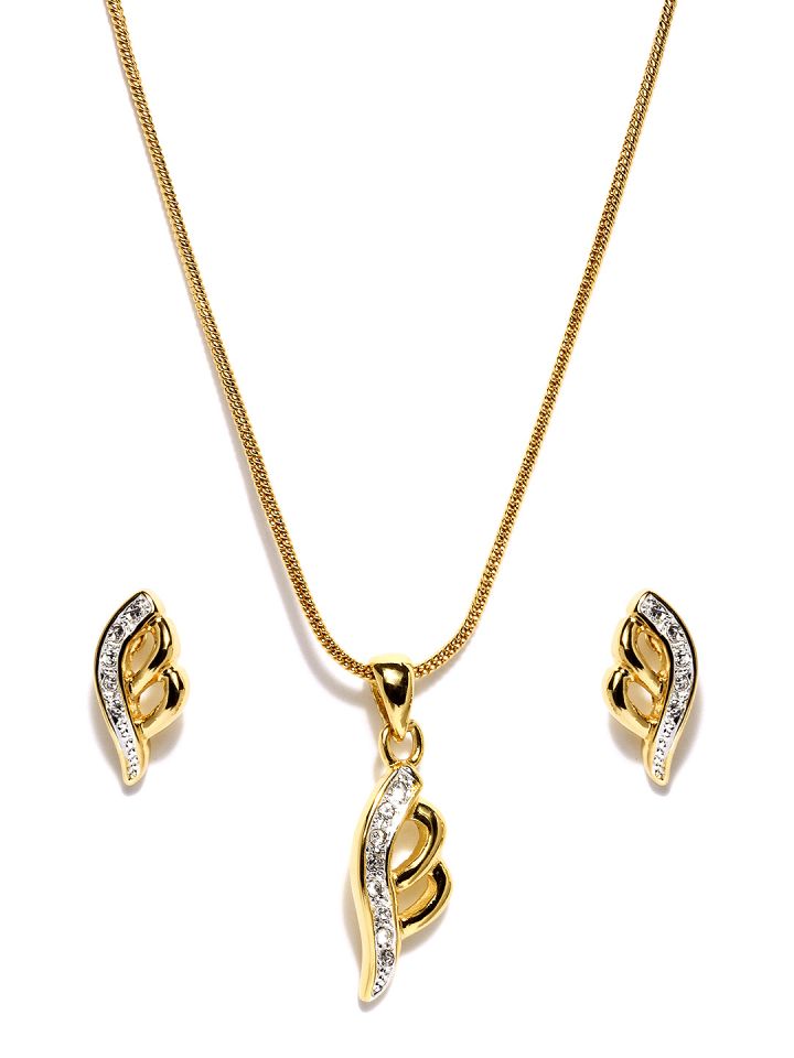 Buy Estelle Gold Plated Jewellery Set Jewellery Set for Women