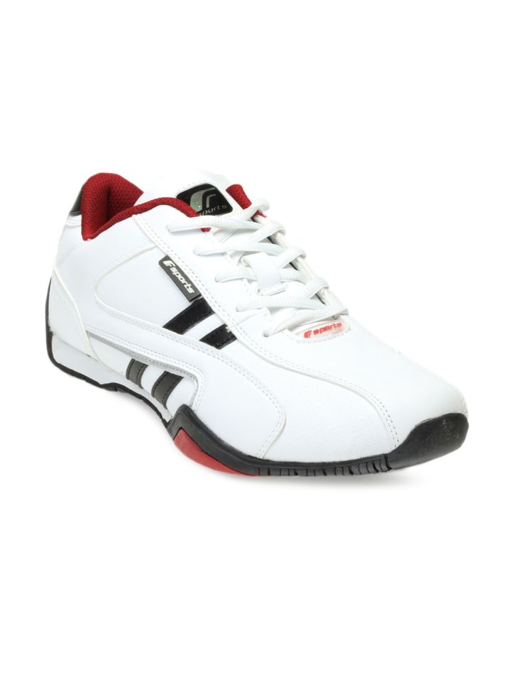 Buy F Sports Men White Velocity Sports Shoes Sports Shoes for