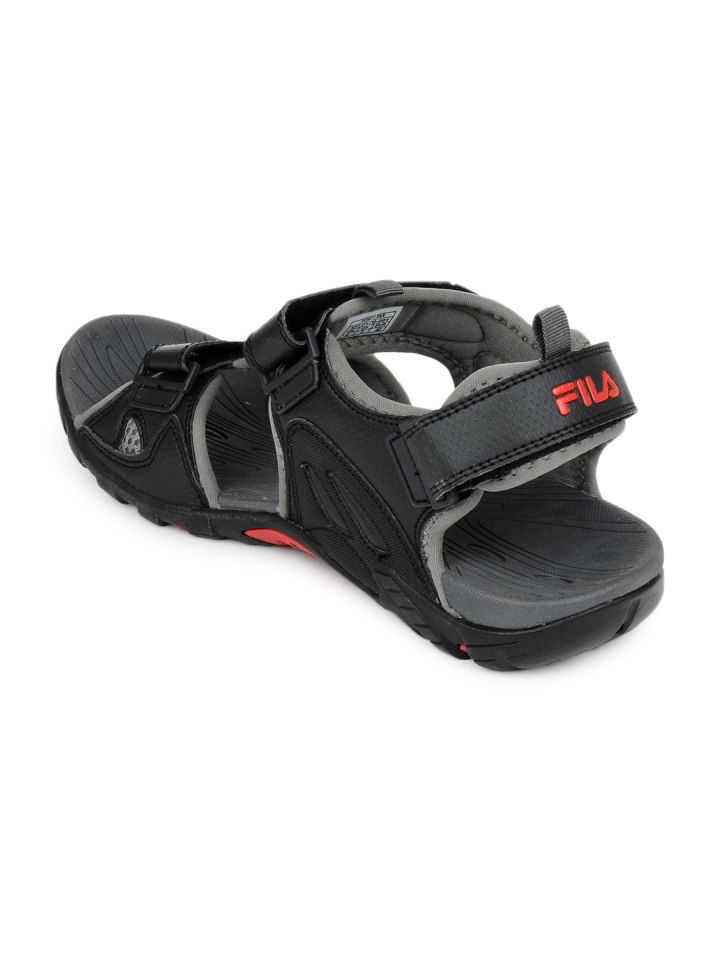 Buy Fila Men Black Roadstar Sports Sandals Sports Sandals for