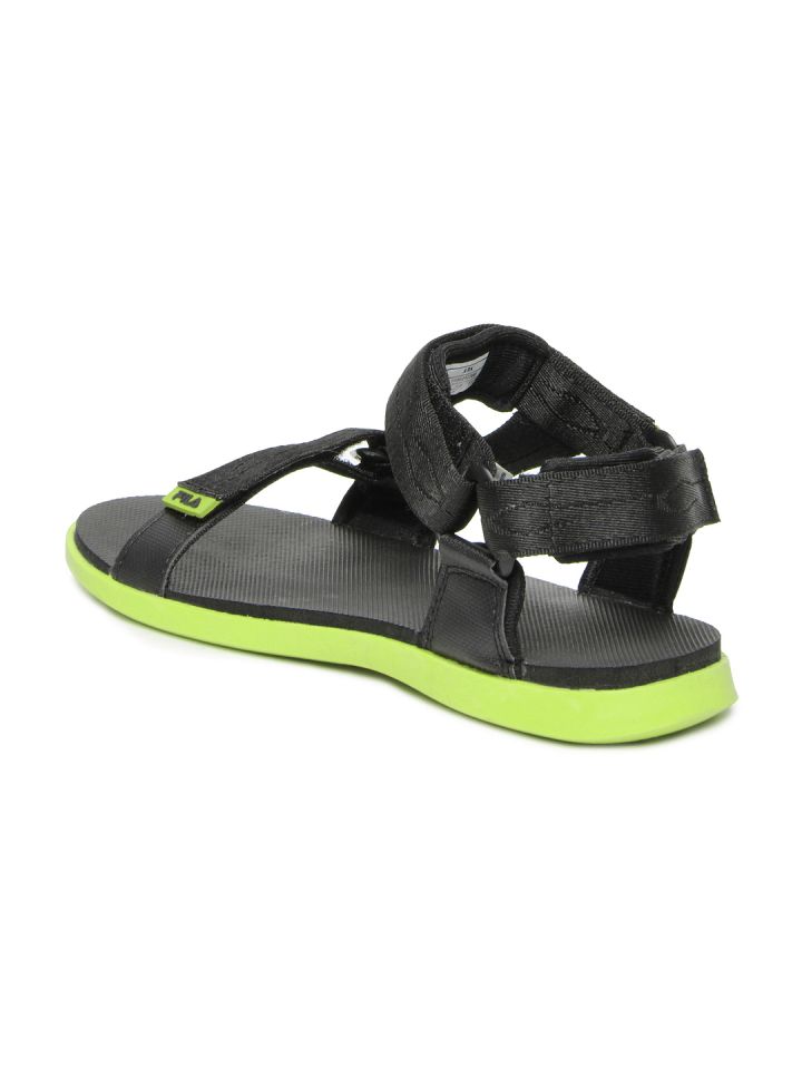 Fila Men Black Ark Sports Sandals