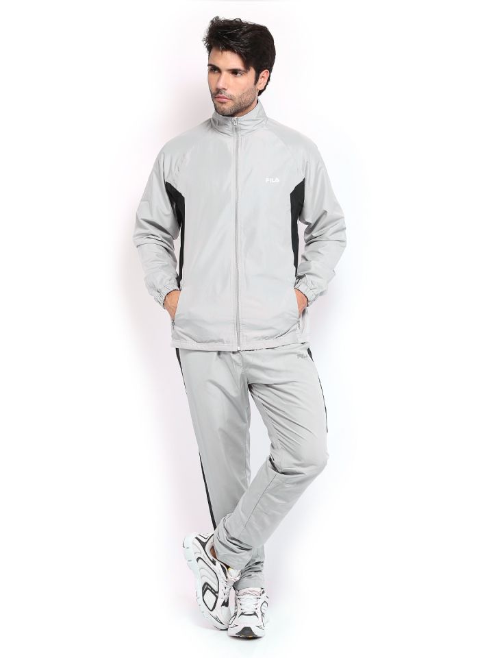 FILA Men Grey Training Tracksuit