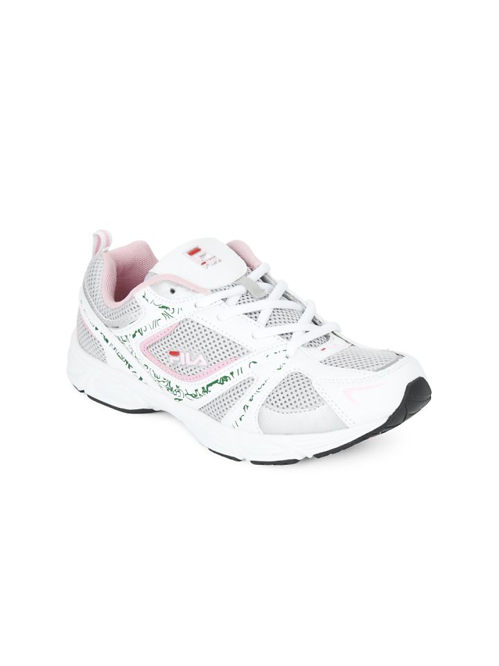 Fila white and silver deals