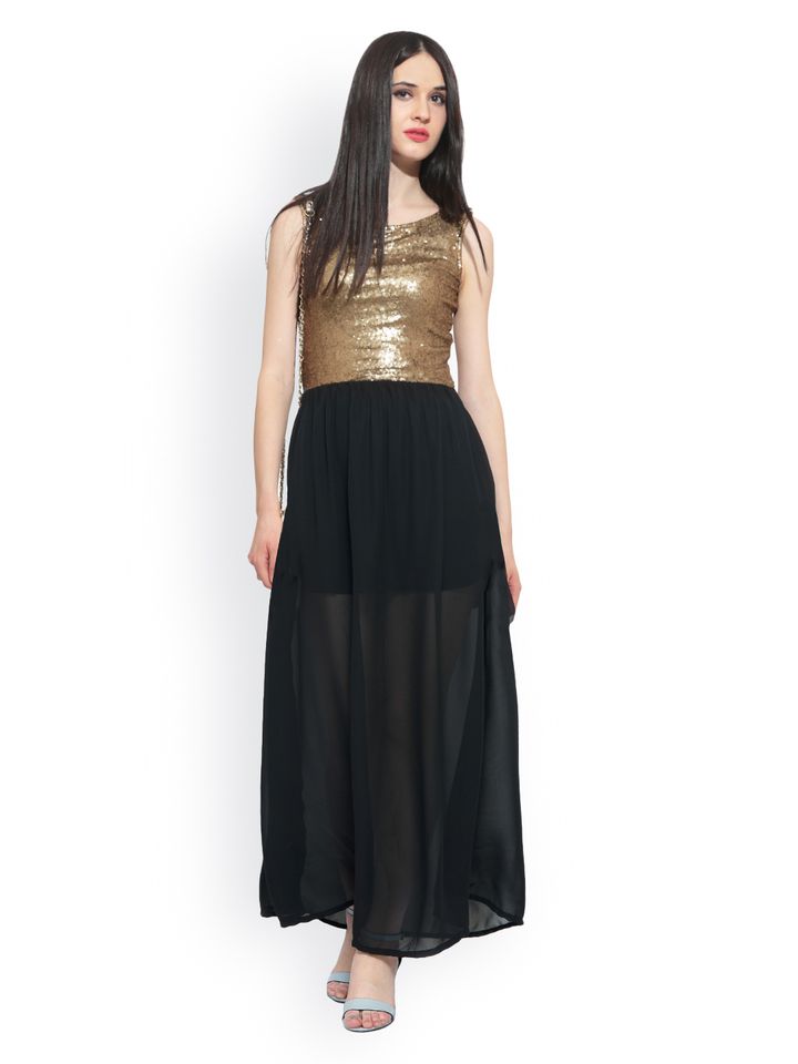 sequin dress myntra