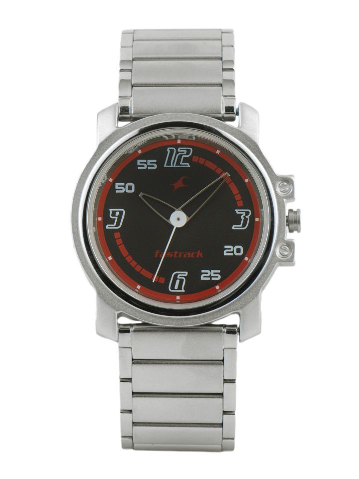 Buy Fastrack Men Black Dial Watch 3039SM08 Watches for Men