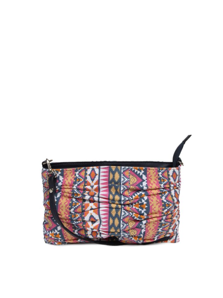 Fastrack Multicoloured Printed Sling Bag