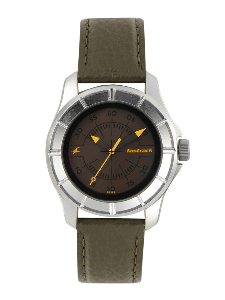 Fastrack olive sale green watch
