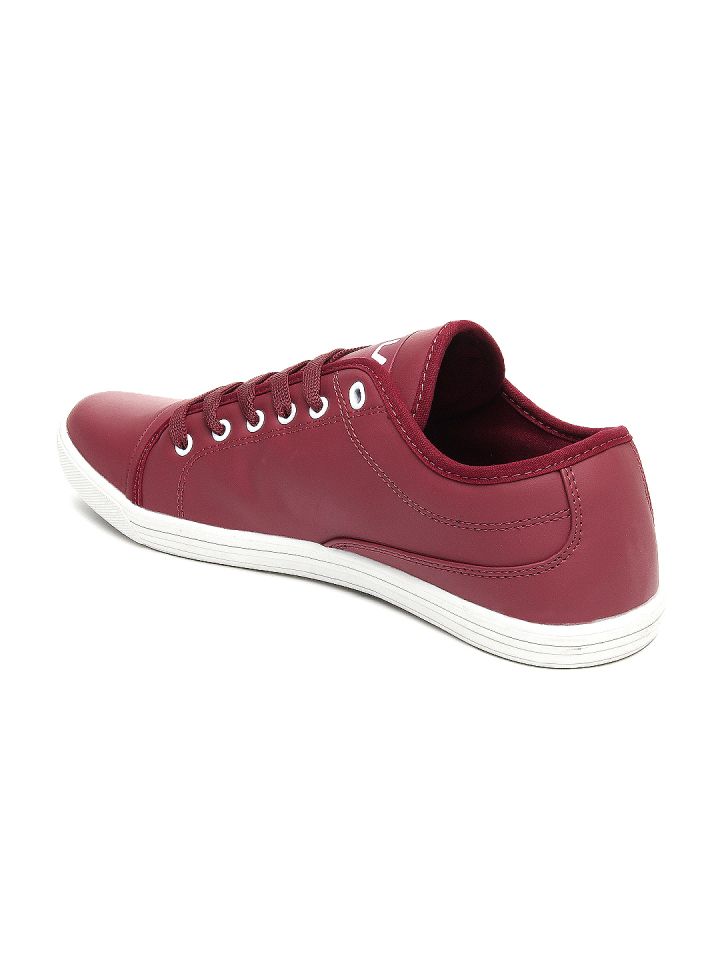 Fila lavadro maroon sneakers hotsell