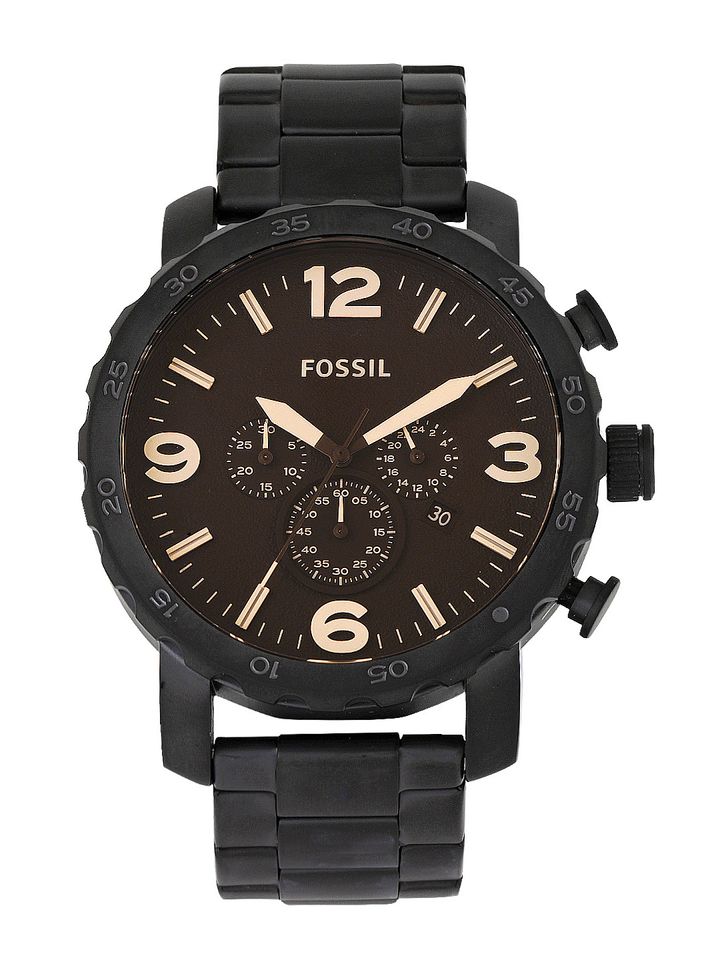 Fossil Men Brown Dial Chronograph Watch 