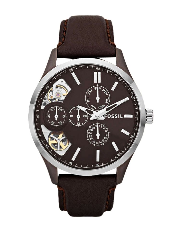 Fossil Men Brown Dial Watch ME1123