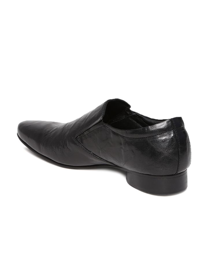 Buy Franco Leone Men Black Leather Formal Shoes Formal Shoes for