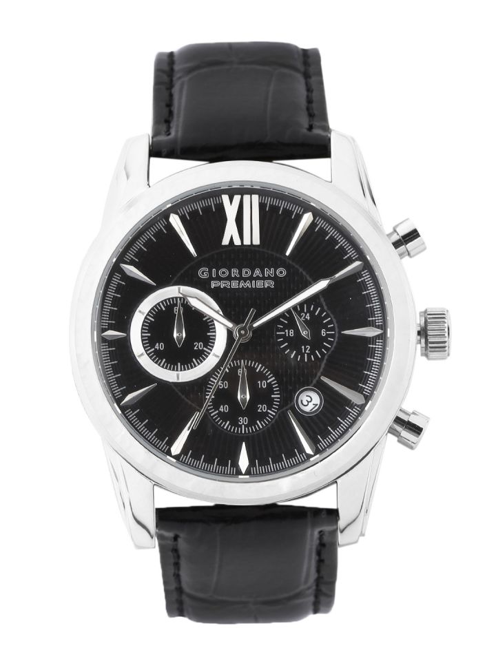Giordano black watch clearance
