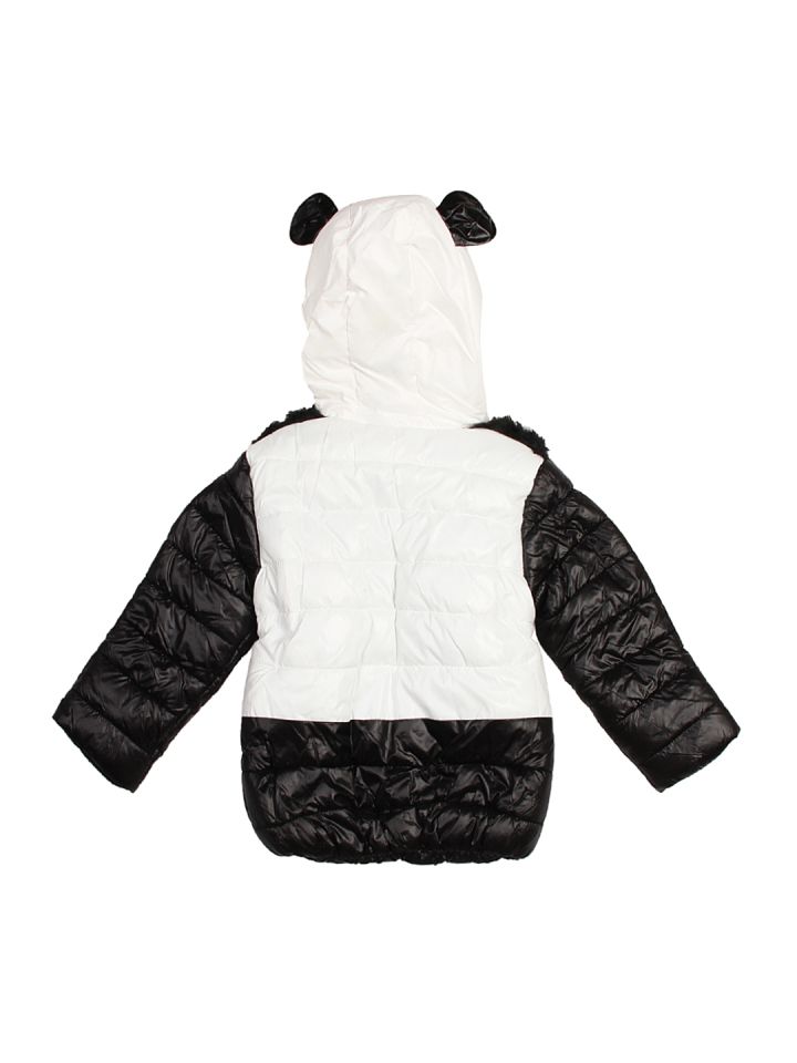 Isabelle Girls White Black Panda Jacket