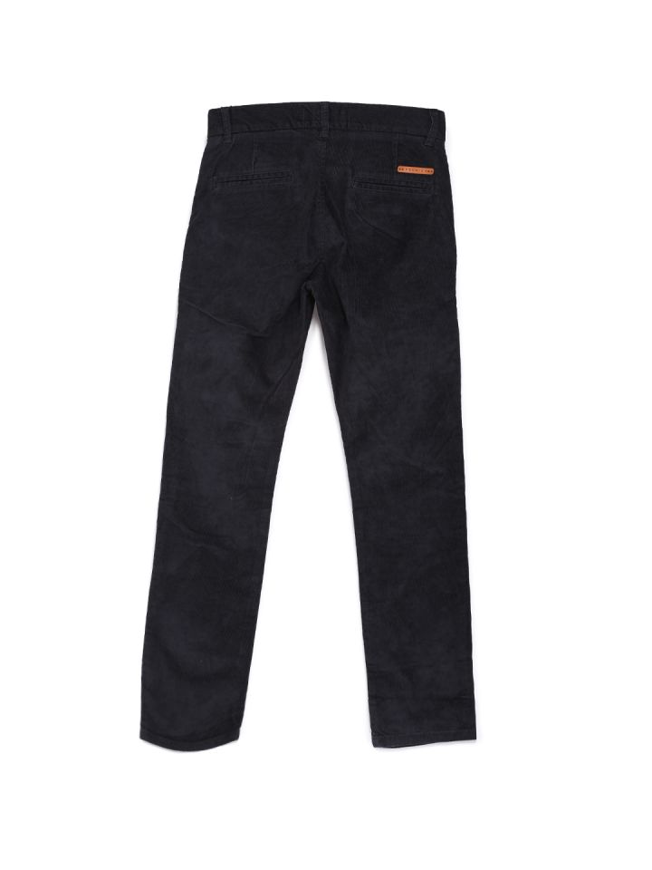 Corduroy pants myntra on sale