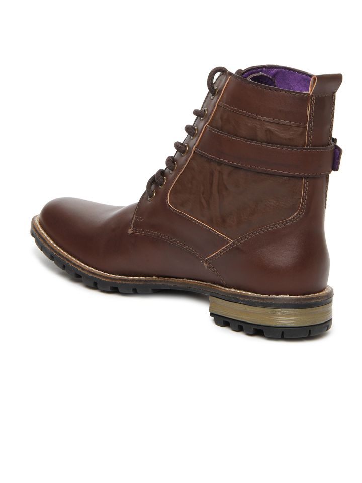 Knotty Derby Men Brown Diggory Derby Boots
