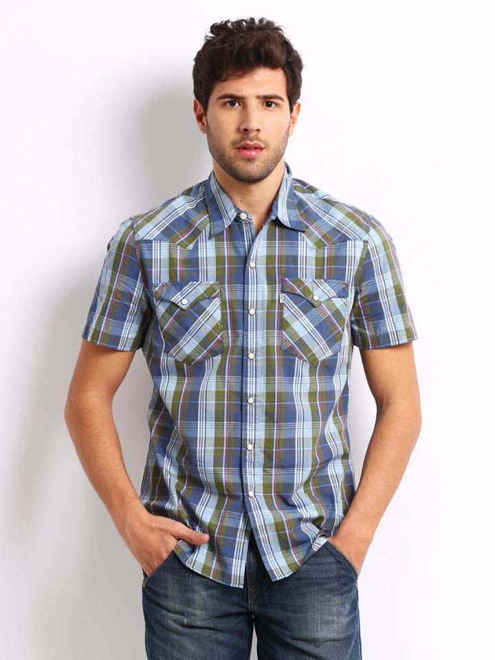 Levi's men's barstow western casual shirt clearance