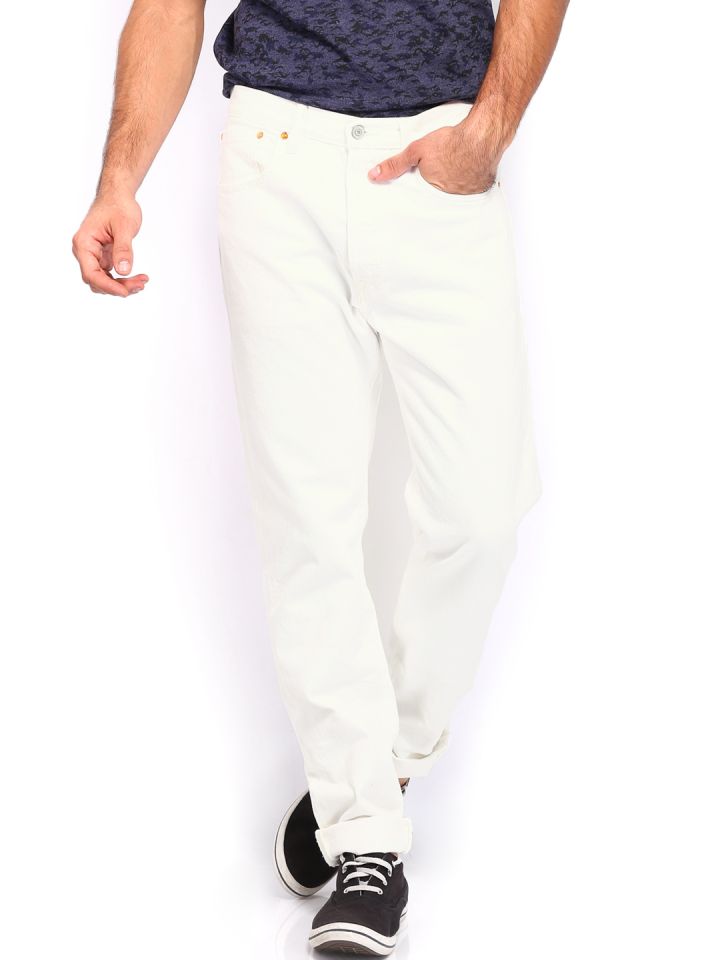 All white levis pants store