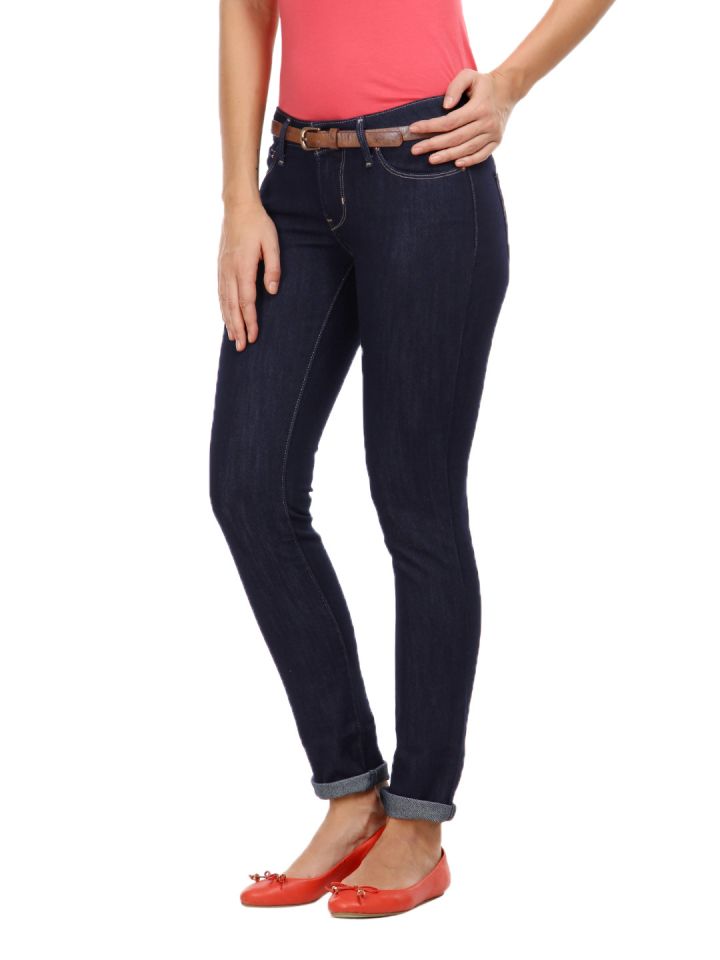 Buy Levis Women Bold Curve Skinny Indigo Extra Shade Jeans - Jeans for  Women 125166 | Myntra