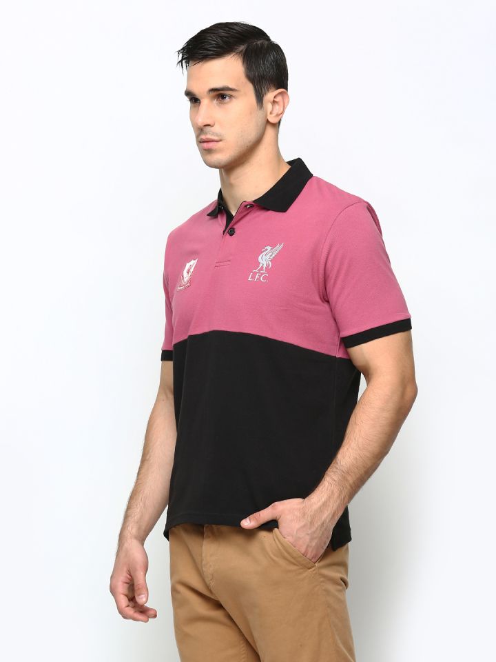 Pink liverpool shirt sales