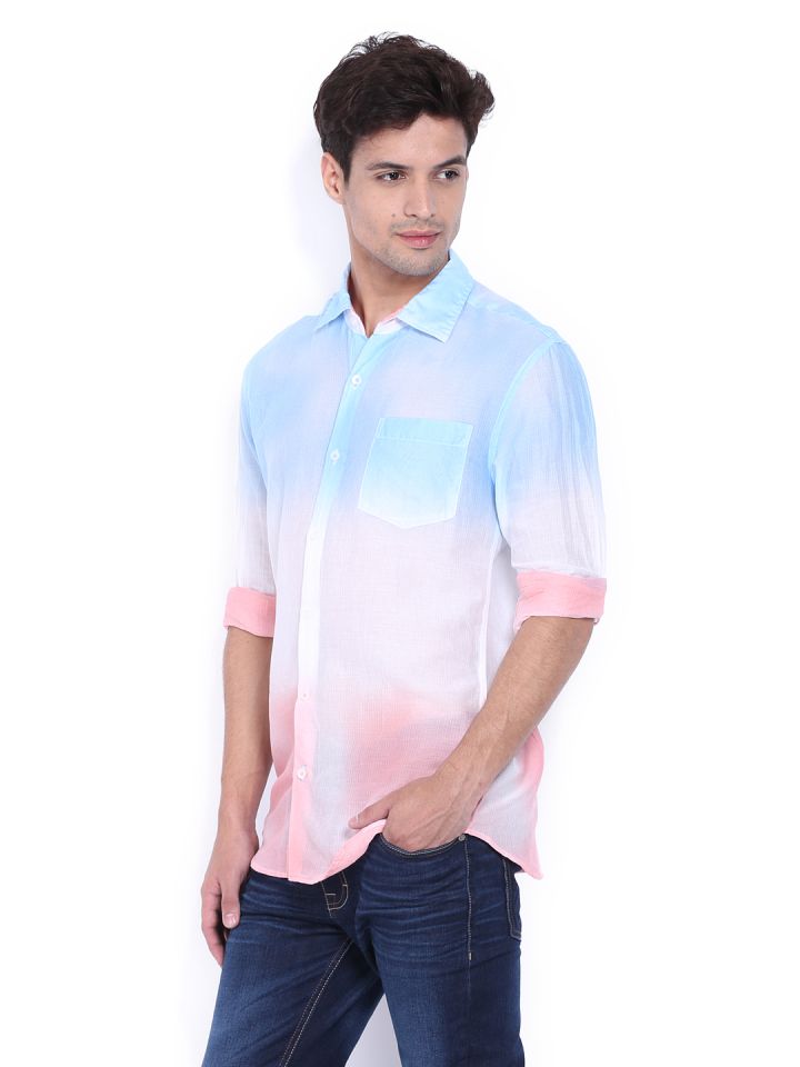 Geetha govindam white and shop blue shirt