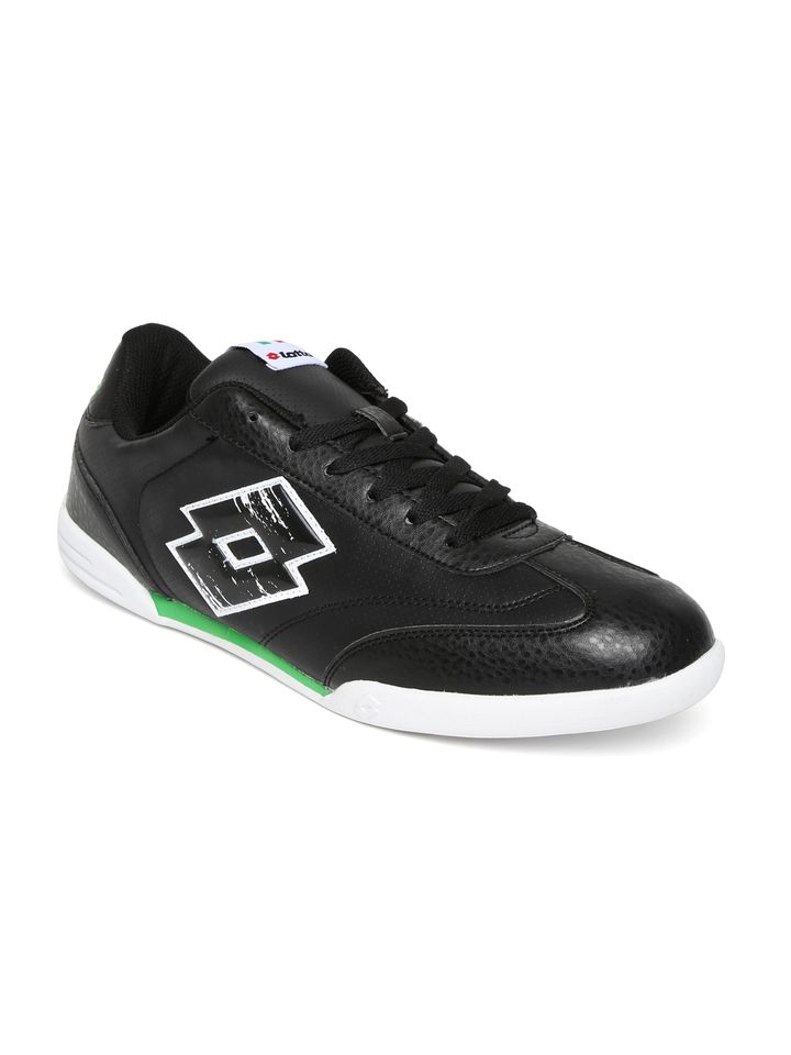 Buy Lotto Men Black Fella Casual Shoes 
