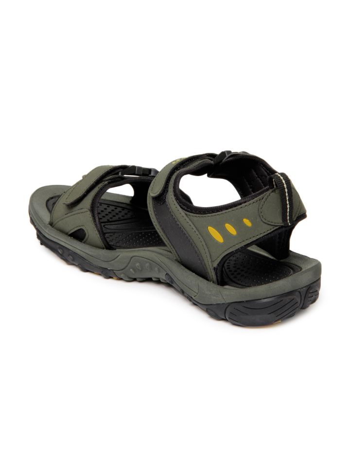 Lotto Men Olive Green Stream Sports Sandals