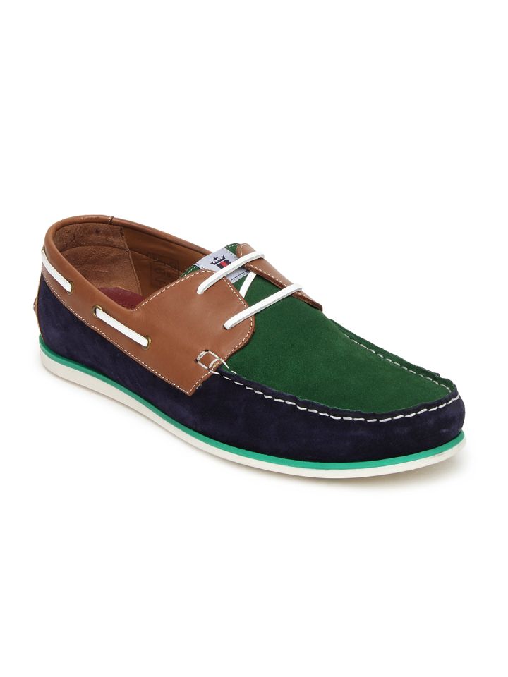 Mens green clearance boat shoes