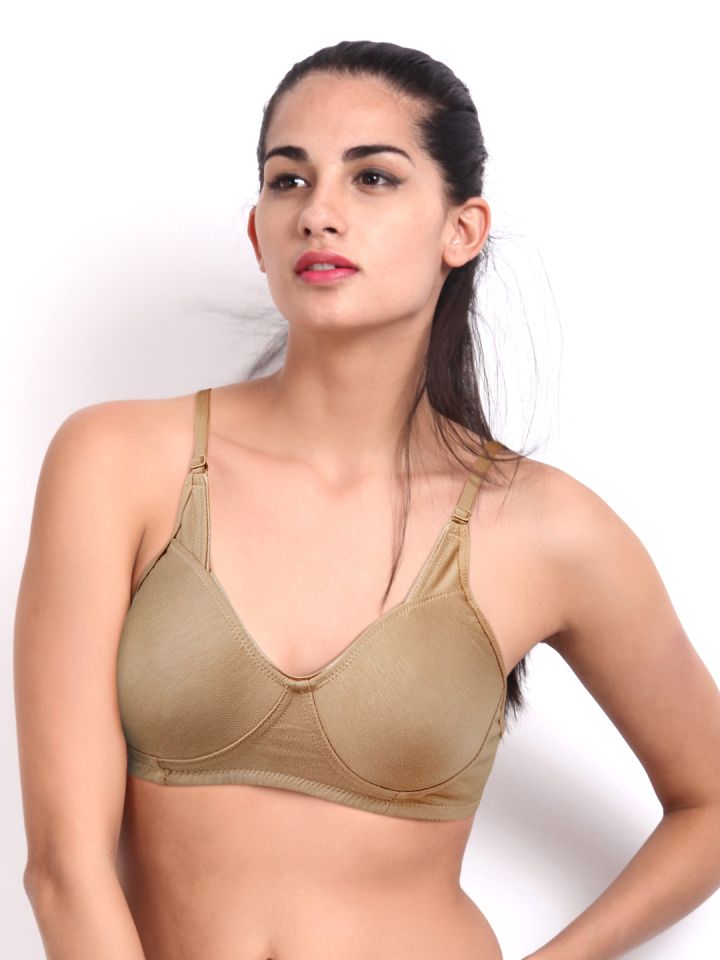 Lovable Women's Non-Padded Seamless Cotton Contour bra (Skin
