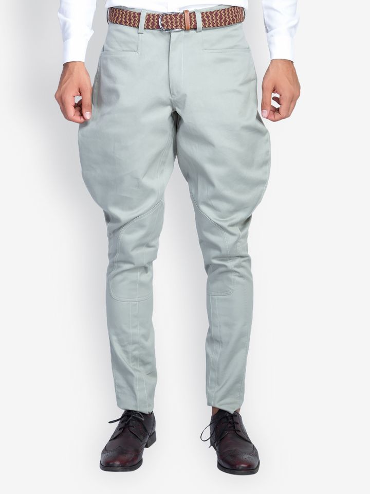 Buy MR BUTTON Men Steel Grey Jodhpuri 