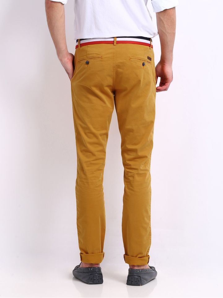 Mustard chino pants clearance