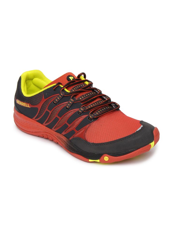 Merrell Men Orange Grey Allout Fuse Sports Shoes