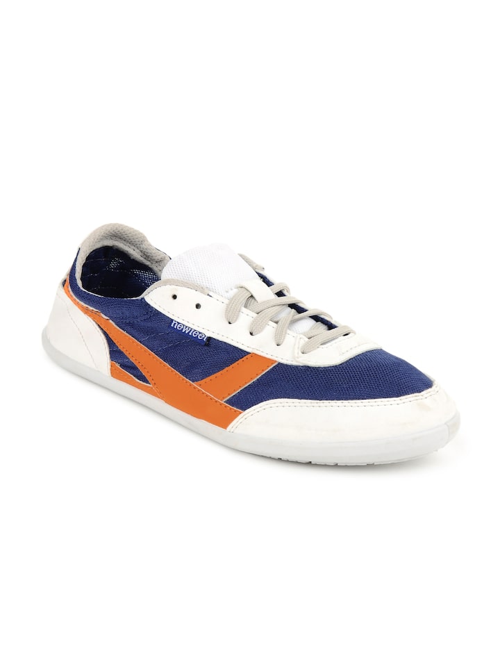 Buy Newfeel By Decathlon Unisex White, Blue And Orange Shoes - Casual for Unisex 4854 | Myntra