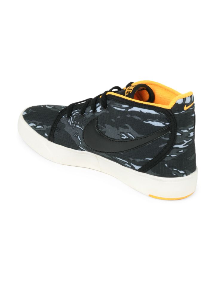 Nike Men Black Yellow Toki Cc Casual Shoes