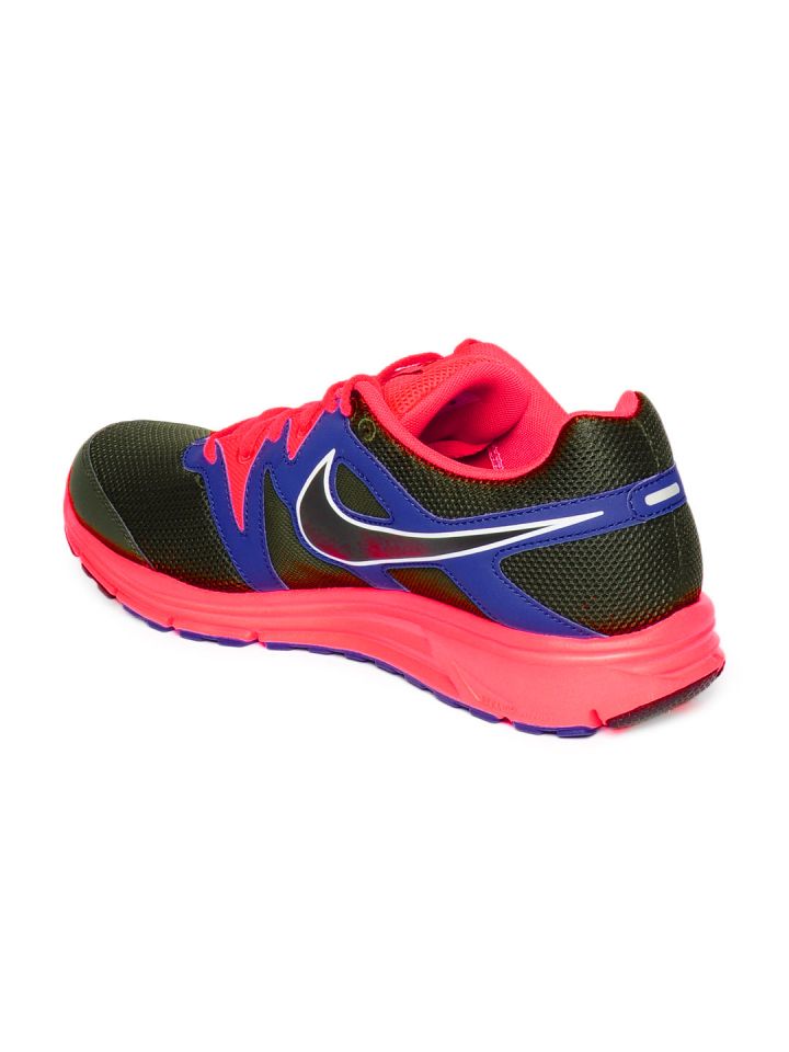 Buy Nike Men Lunarfly 3 Black Blue Sports Shoes Sports Shoes