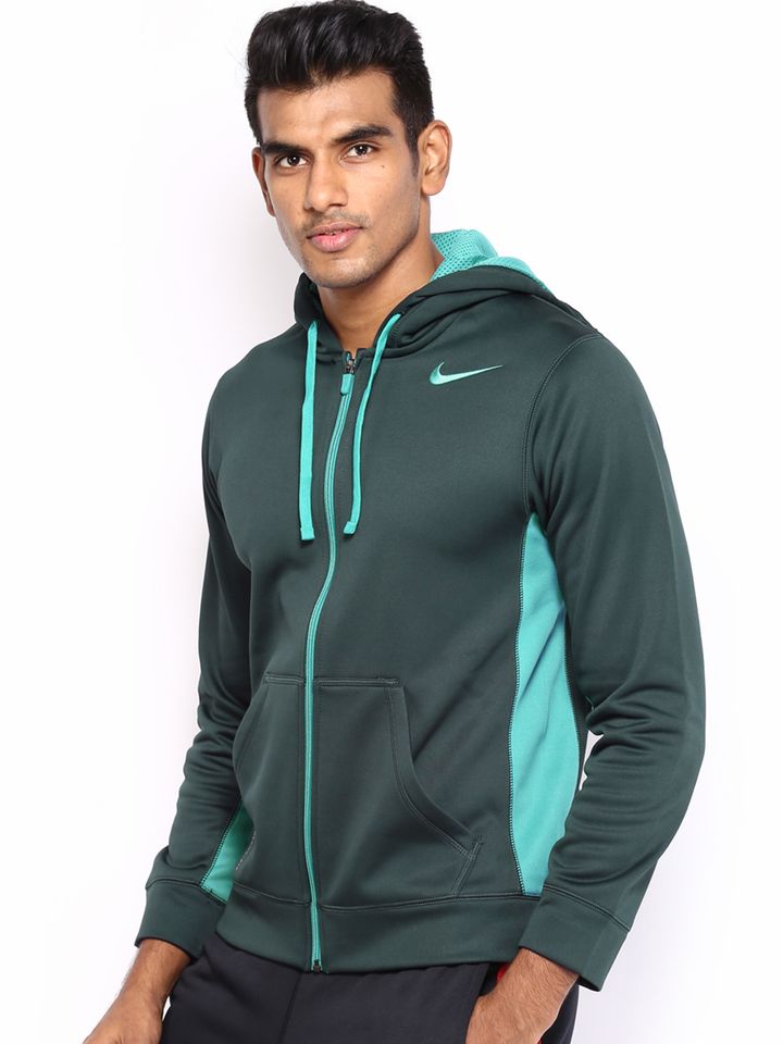 nike jacket olive green