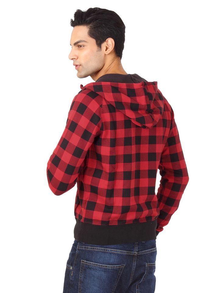 nike checkered jacket