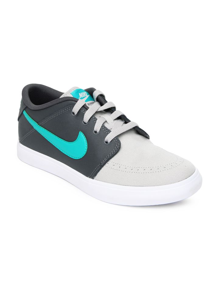 Buy Nike Grey Suketo 2 Leather NSW Casual Shoes Casual