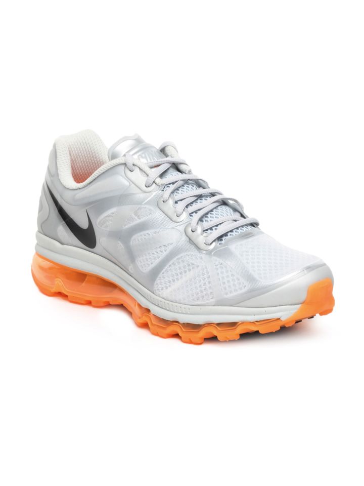 Buy Nike Men White Air Max 2012 Sports Shoes Sports Shoes for