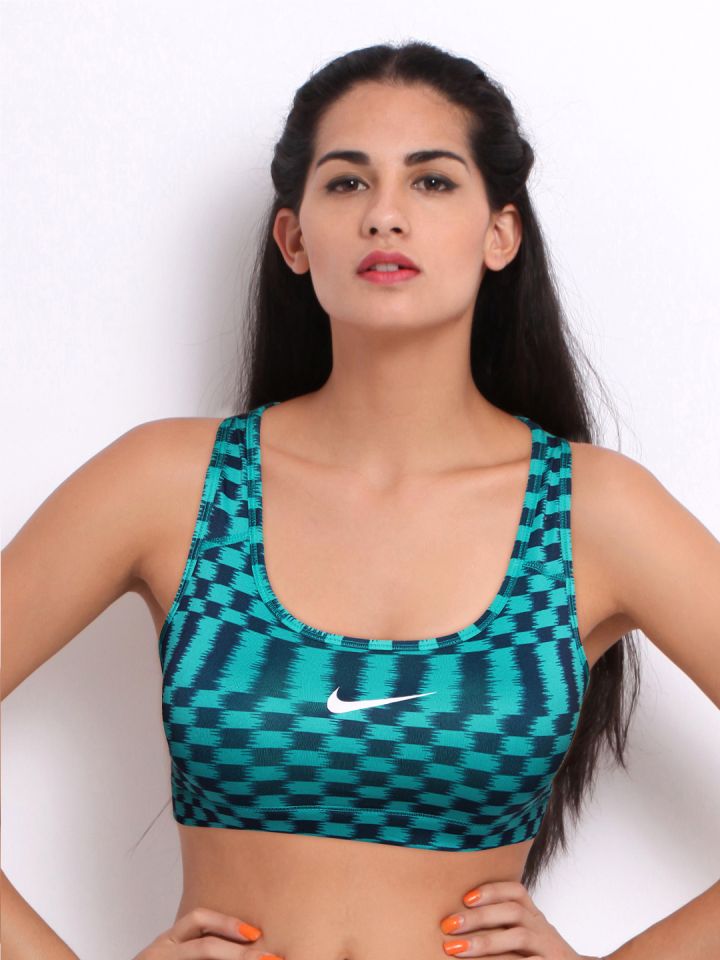 Nike turquoise outlet sports bra