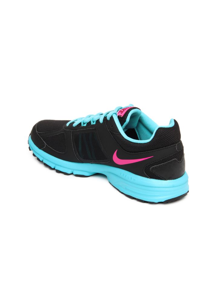 Nike women's air relentless 3 running deals shoes black/white