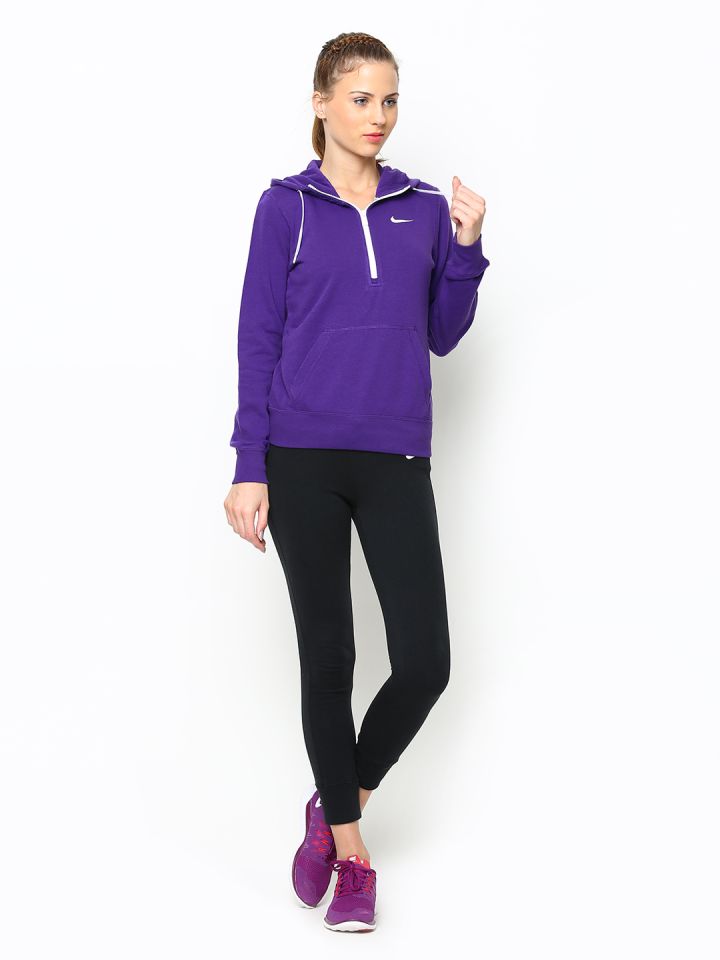 Purple discount nike tracksuit