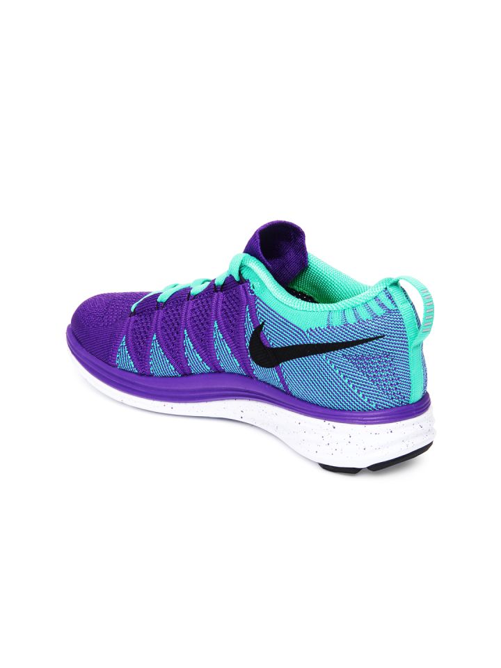 Nike flyknit lunar 2 violet store