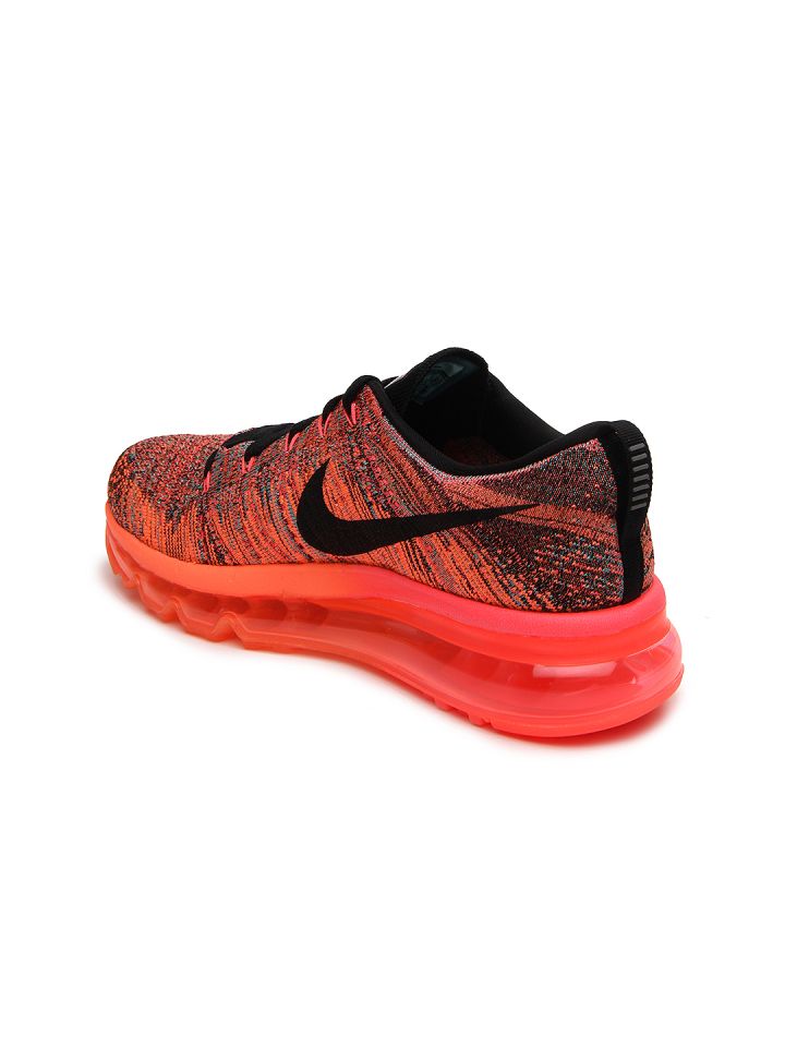 Nike flyknit on sale orange womens