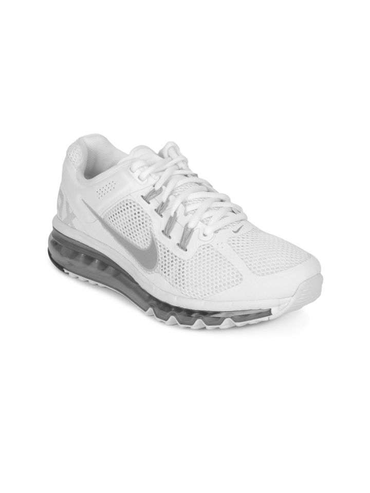 Womens white nike air max 2013 sale