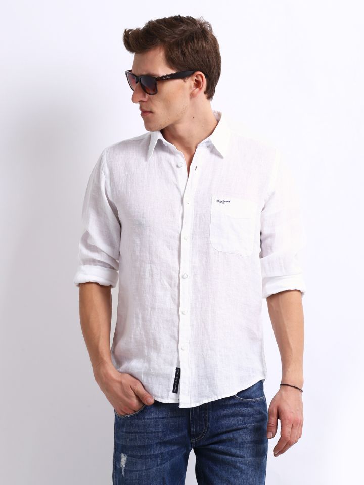 Pepe jeans hot sale linen shirts