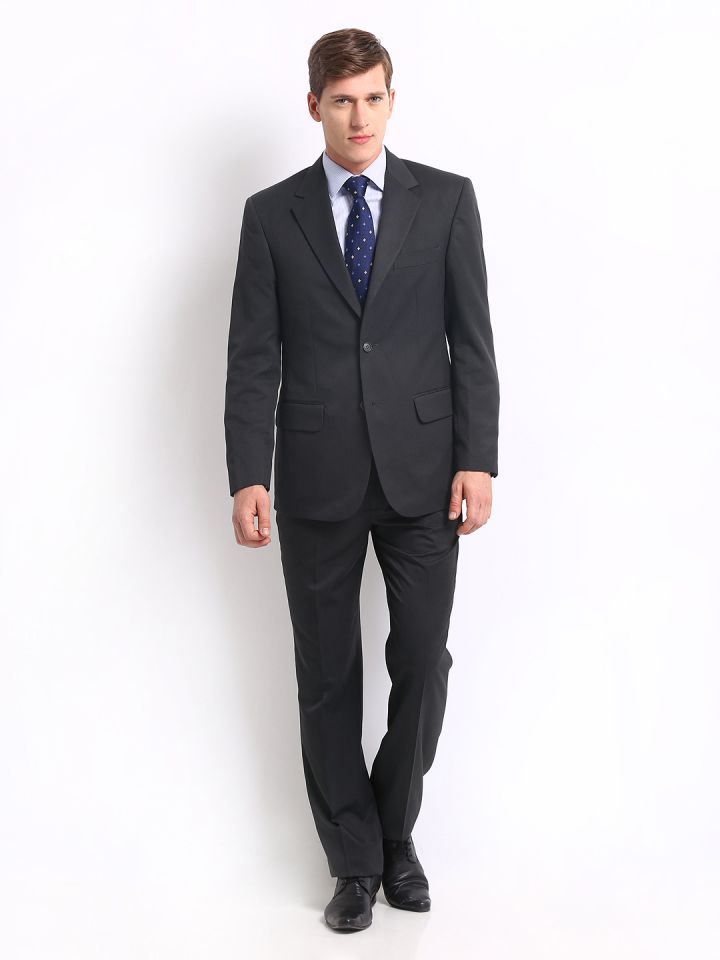 Charcoal grey slim fit suit new arrivals