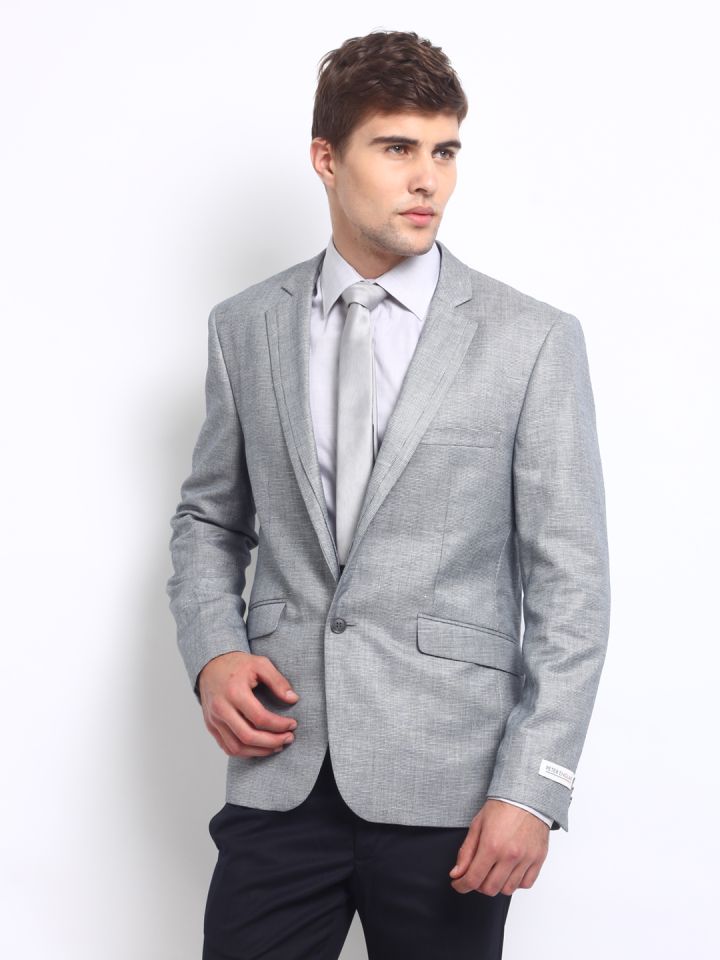 peter england men's fit jacket