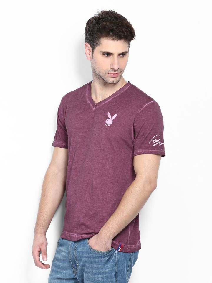 Purple playboy shirt discount