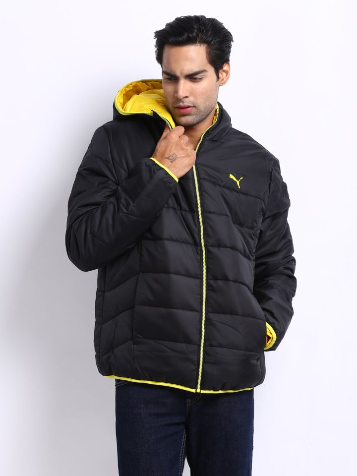Jacket black and on sale yellow