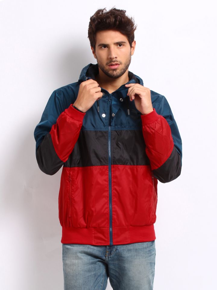Puma red sales and blue jacket