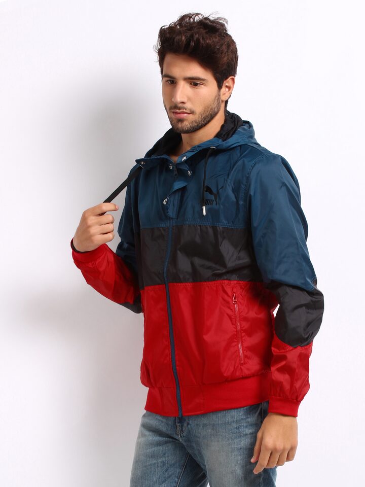 puma red and blue jacket